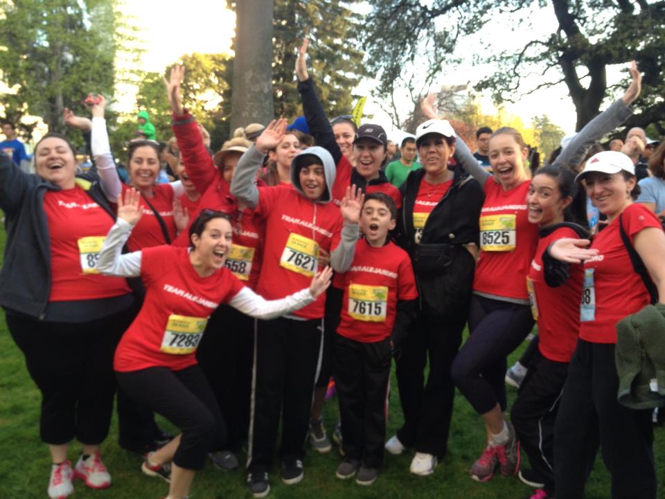 Team Alejandro Cheering