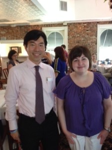 Photo of Dr. Urano and Lauren Gibilisco